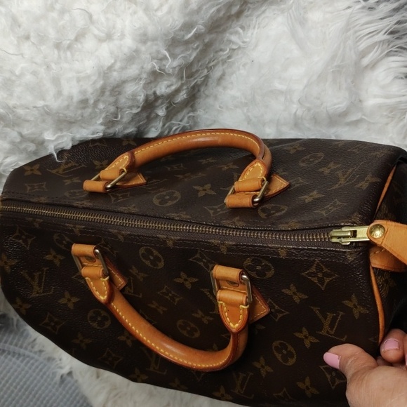 -Sold-Auth Louis Vuitton speedy 30 Boston travel hand bag - Picture 9 of 9